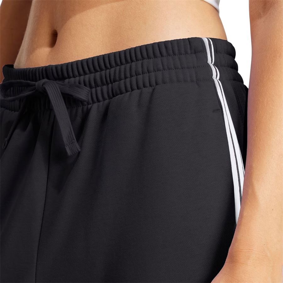 Essentials 3-Stripes French Terry Cuffed pantaloni da donna Adidas | JD5302X
